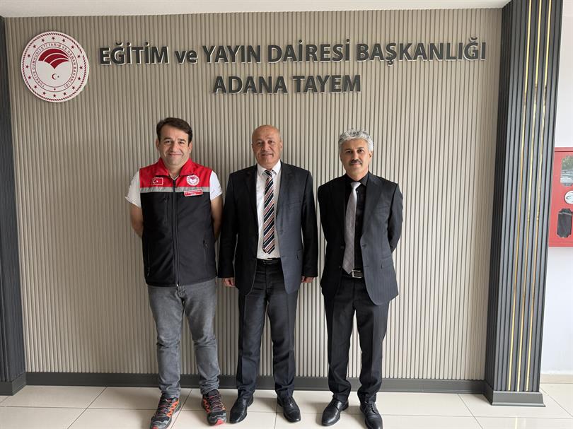Adana TÜİK Bölge Müdürü Nihat Fidan’dan Eğitim Merkezi Müdürlüğümüze Ziyaret