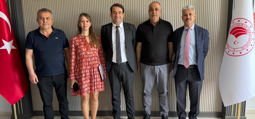 Ankara’daki Şap Enstitüsü Müdürü Ertan Ağtürk, Eğitim Merkezi Müdürü Dr. Bülent Ayhan’ı ziyaret etti.