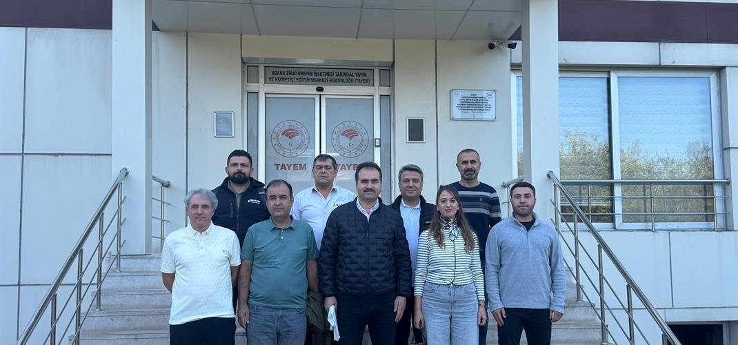 Batman Tarım ve Orman İl Müdürü Sayın Necdet Tuncer, İl Müdür Yardımcısı Dr. Reşat Çiftçi ve beraberindeki teknik ekip kurumumuzu ziyaret etti.