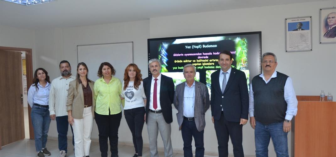 Bağ Bahçe Tesisi Kurulumu Eğiticilerin Eğitimi  Tamamlandı.