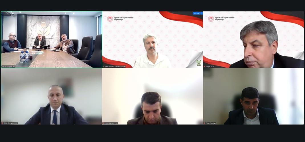 UÇEP Kapsamında Katılımcı Kurum ve Kuruluşların Temsilcileriyle İş Birliği Toplantısı Yapıldı.