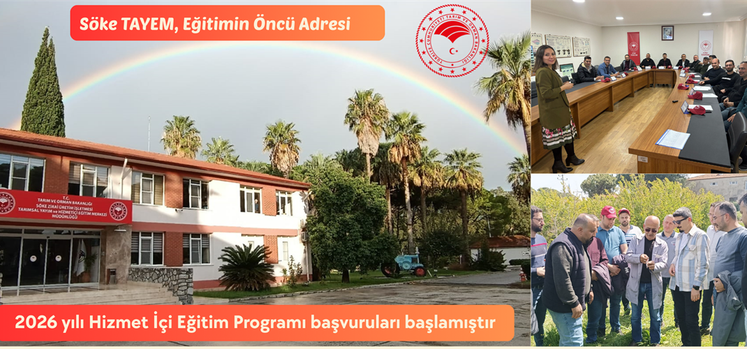 2026 yılı Hizmet İçi Eğitim Programı başvuruları başlamıştır. 