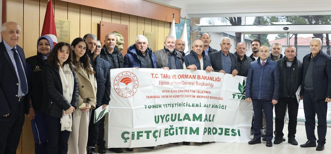 4. Dönem Uygulamalı Çiftçi Eğitimi Söke TAYEM’de Tamamlandı – 01-05 Aralık 2025