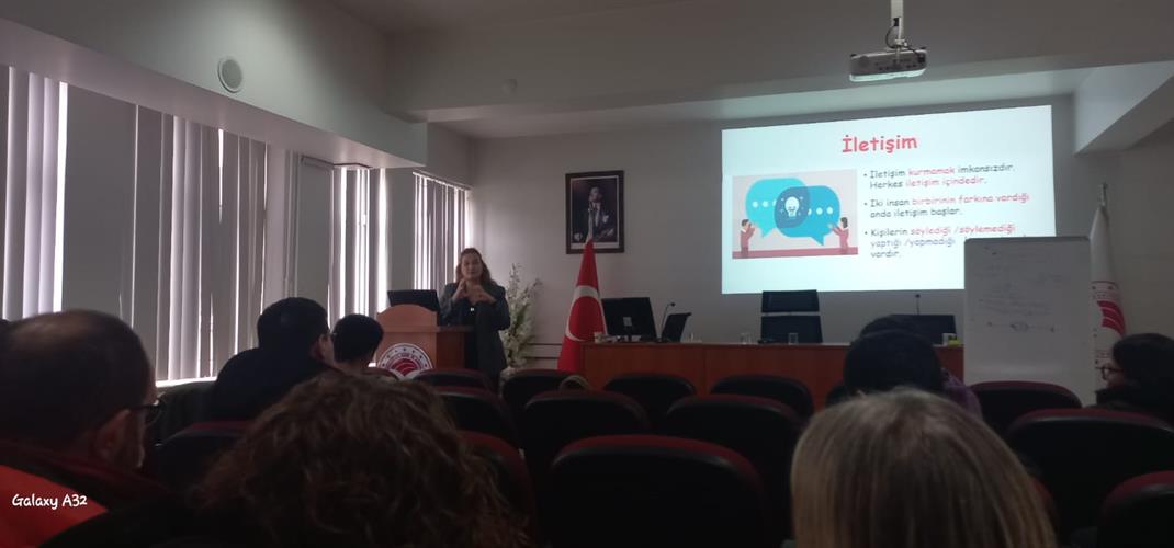  12–16 Ocak 2026 “İletişimde İnsan İlişkileri, Beden Dili ve Geri Bildirim Eğitimi” Denizli İl Tarım ve Orman Müdürlüğü'nde gerçekleştirilmektedir.