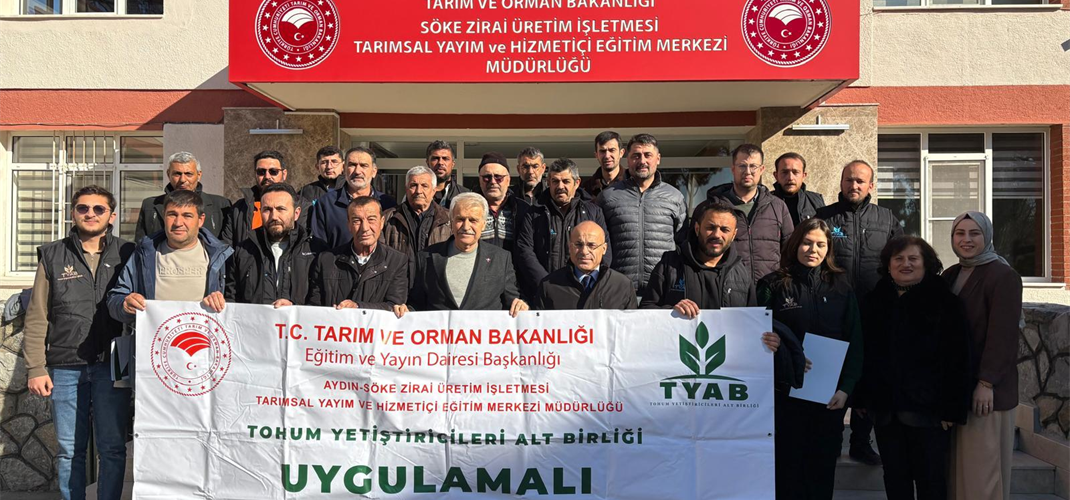 ​17-21 Şubat 2025 tarihleri arasında 'Uygulamalı Çiftçi Eğitim Projesi Eğitim Programı' kapsamındaki eğitimimiz tamamlanmıştır.​ ​​ ​