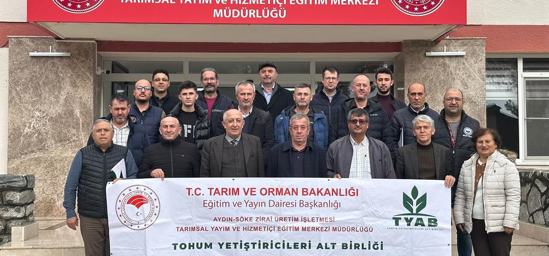 9-13 Şubat 4. Dönem Uygulamalı Çiftçi Eğitimi Sona Erdi.