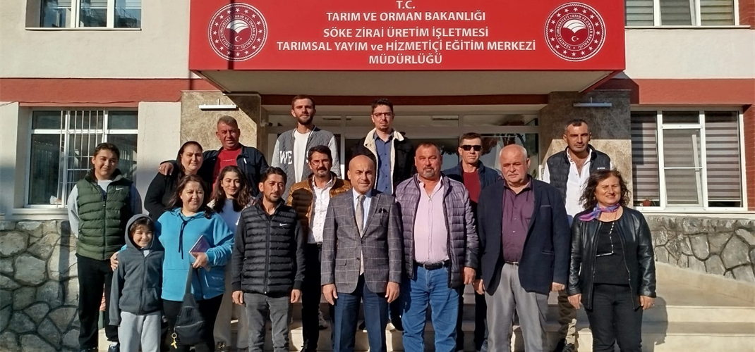  Manisa Bağ Sulama Birliklerine üye Alaşehir ilçesi çiftçilerimize “Modern Sulama Sistemlerinin Planlanması ve işletilmesi “ eğitimi gerçekleştirilmiştir.