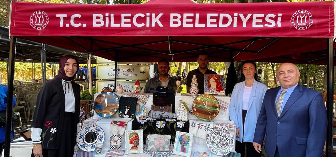 38. AHİLİK HAFTASI KUTLAMALARINA KATILARAK SERGİ AÇTIK