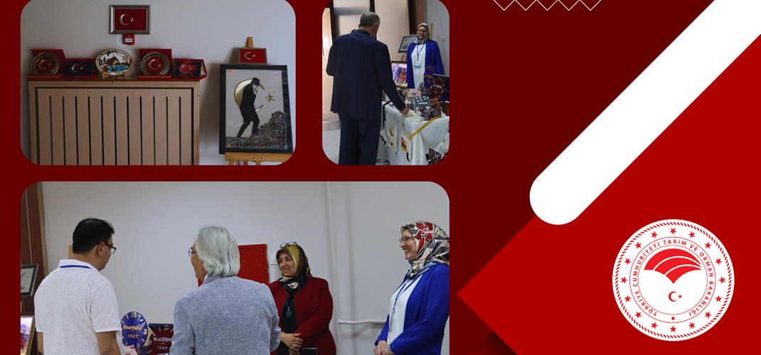 Elazığ El Sanatları Eğitim Merkezi, Fırat Üniversitesi’nde Ürünlerini Sergiledi