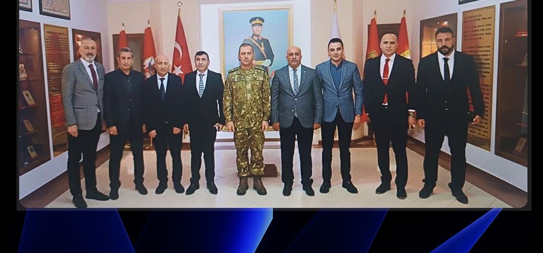Yeni 8. Kolordu Komutanı Tümgeneral Ümit Durmaz’a Elazığ El Sanatları Eğitim Merkezi Müdürü Müdür Turgay Çam’dan Ziyaret