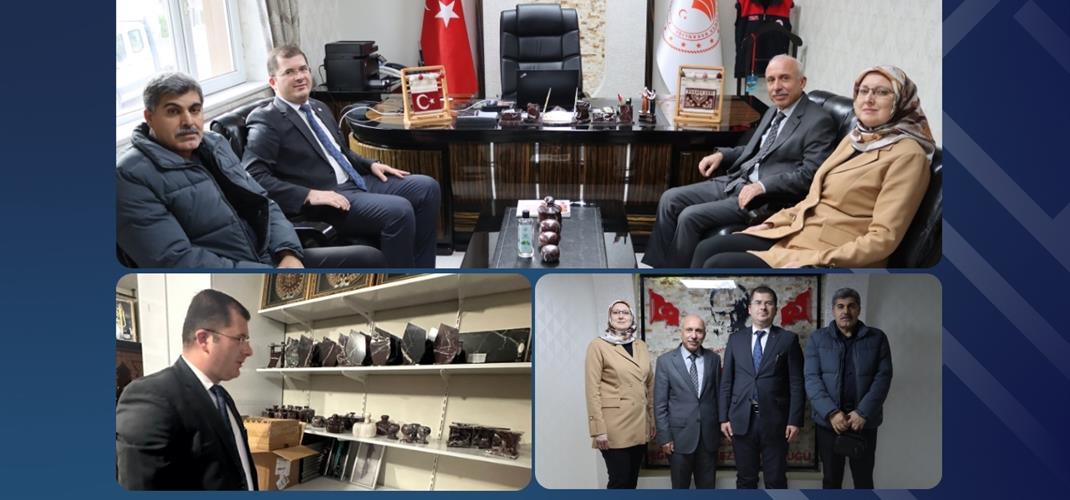 VALİ YARDIMCISI SAYIN ÖMER ÖZBAY'DAN ELAZIĞ EL SANATLARI EĞİTİM MERKEZİ MÜDÜRLÜĞÜMÜZE ANLAMLI ZİYARET