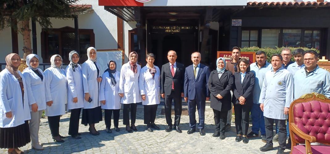 Tarım ve Orman Bakan Yardımcımız Sayın Abdulkadir POLAT Müdürlüğümüze ziyarette bulundu.