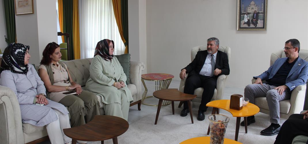 Başkanlığımız Yayın ve Tanıtım Hizmetleri Daire Başkanı Sn. Şaban ÖZAKIN Müdürlüğümüzü Ziyaret Etti